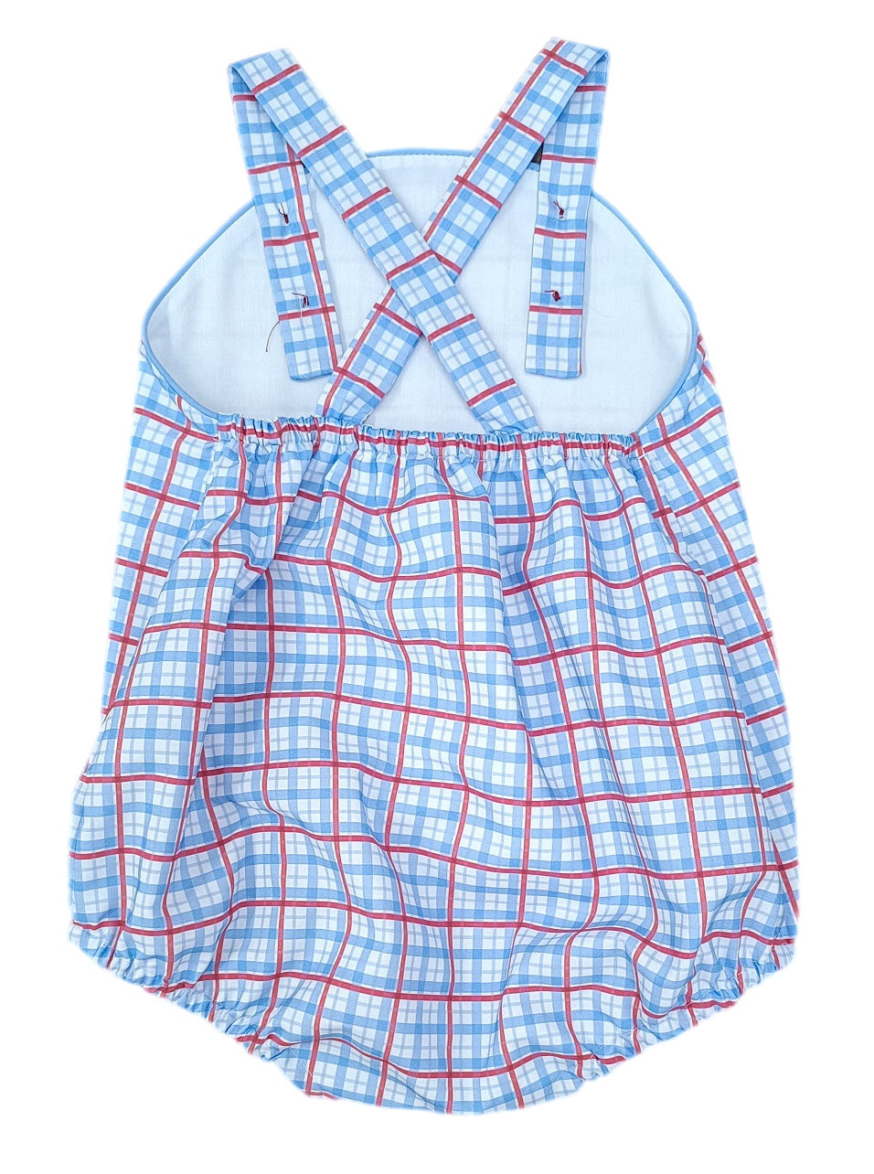 Louie Bubble, Patriotic Plaid (Ready to Ship)