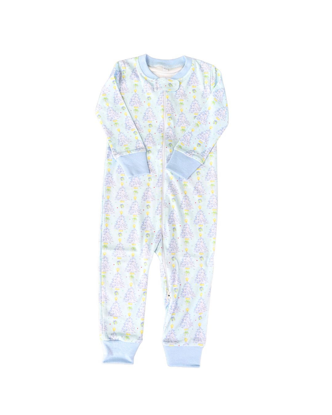 Christmas Tree Jammies- Boys One Piece