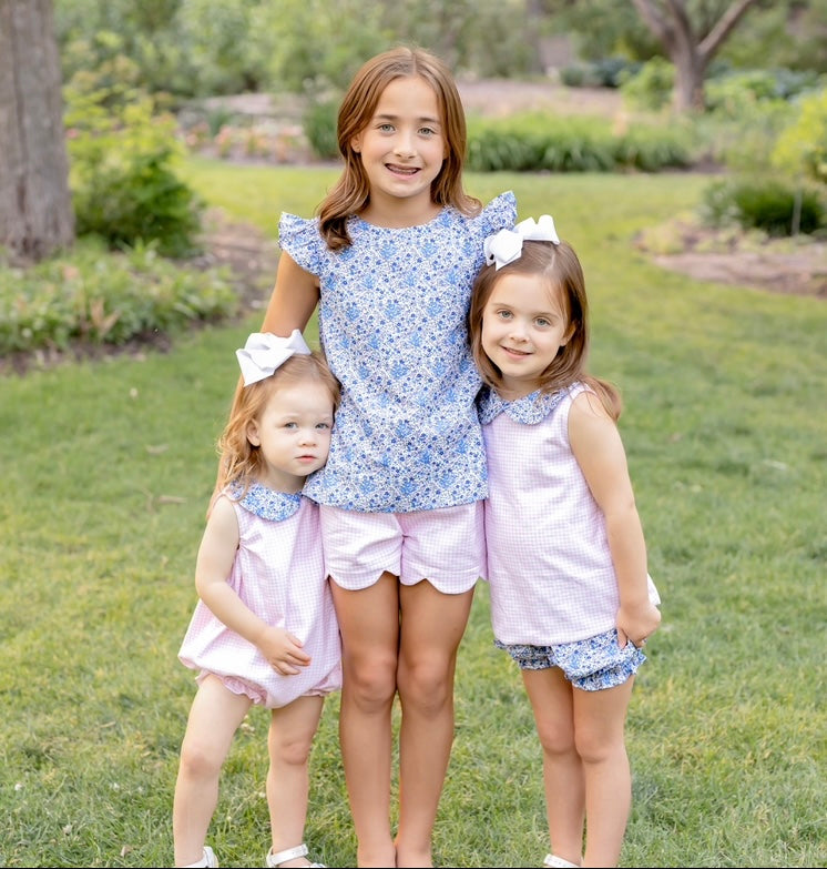 Maisy Bloomer/Banded Short Set, Maisy Floral