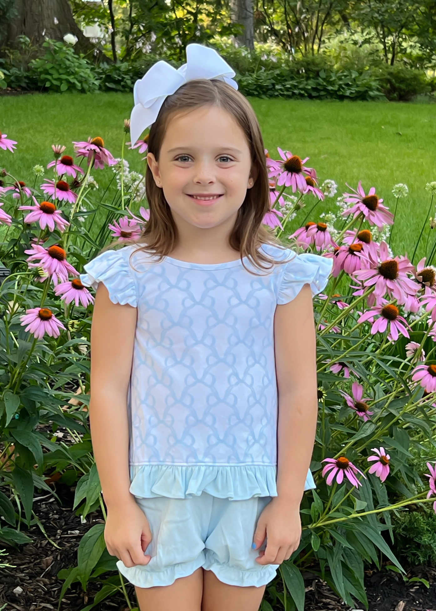 Mae Bloomer Set - Put a Bow On It Knit (Ready to Ship)