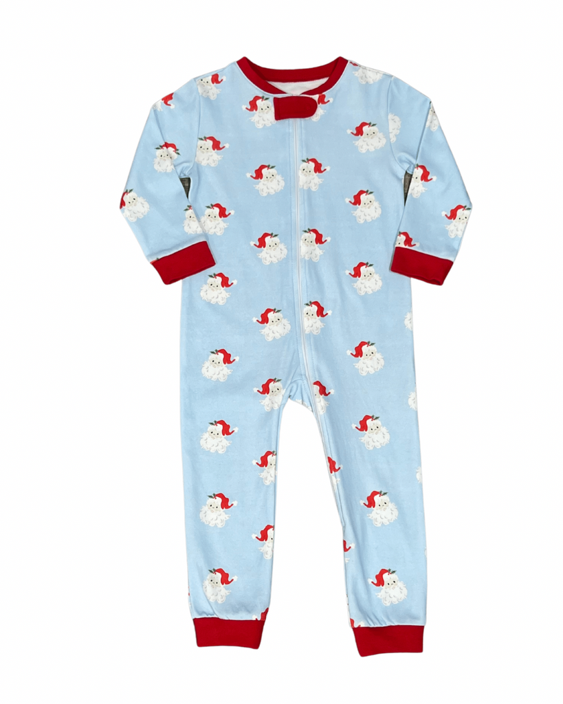 Pink Ghost One Piece Zip Up Jammies main image 1