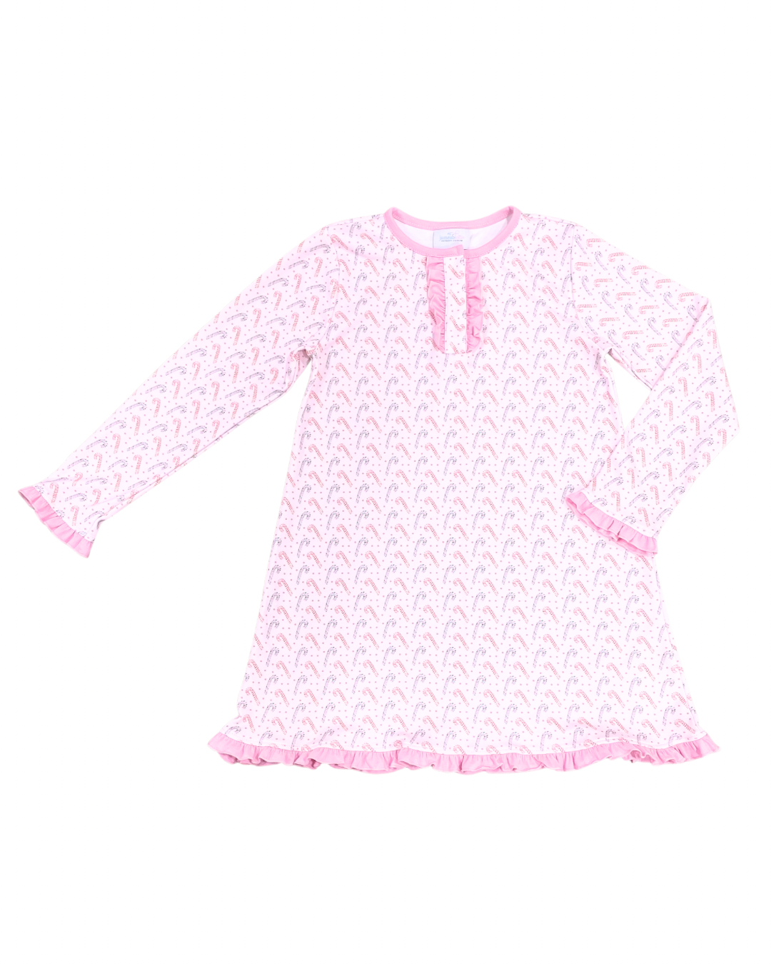 Girls Lounge Dress, Candy Cane