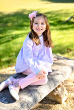 Greta Legging Set, Pink and Blue Check