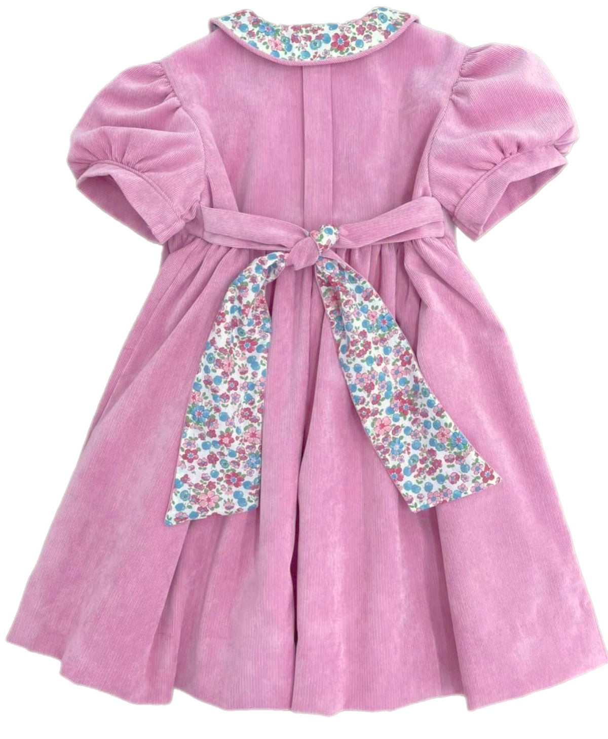 Ava Dress, Pink Cord