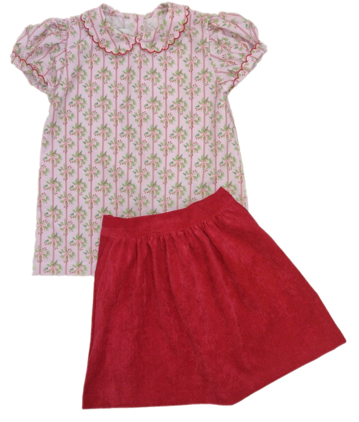 Cece Skirt Set, Holiday Floral