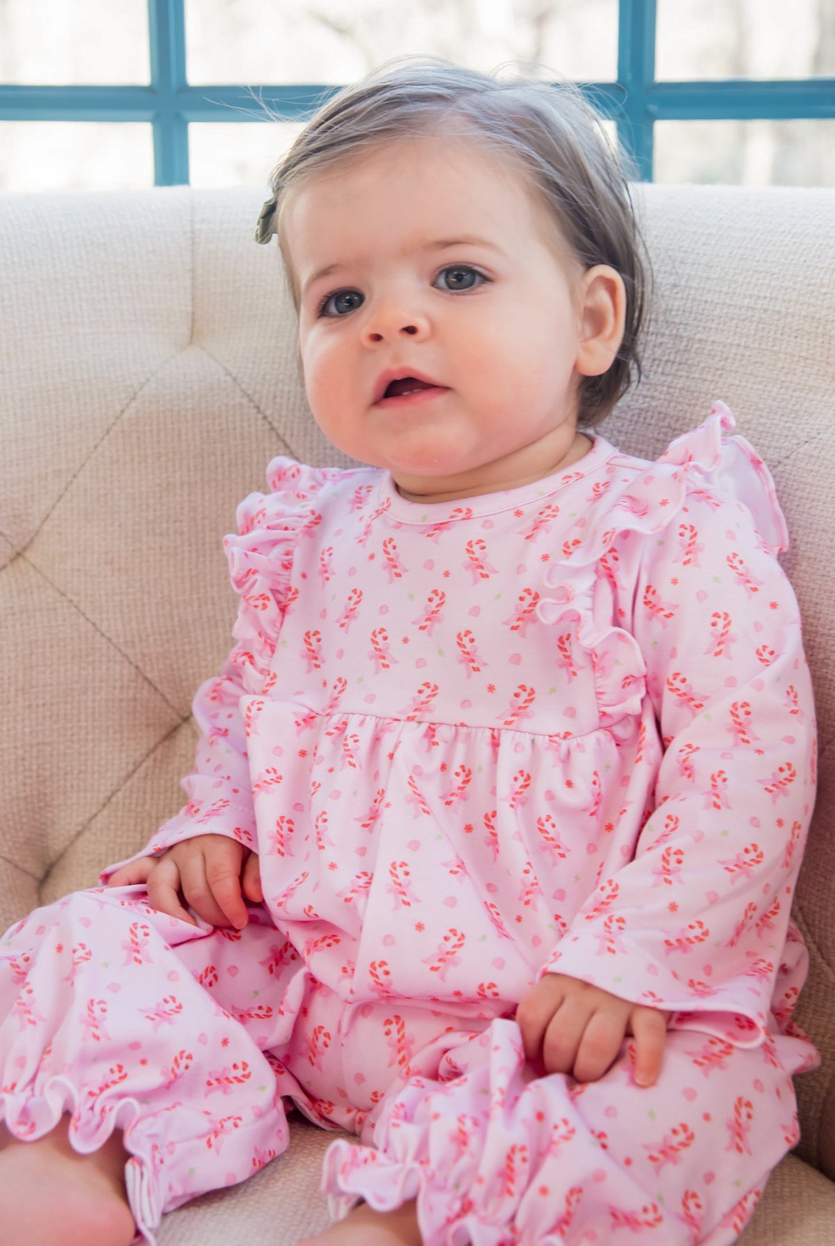 Candy Cane Knit Harper Bubble