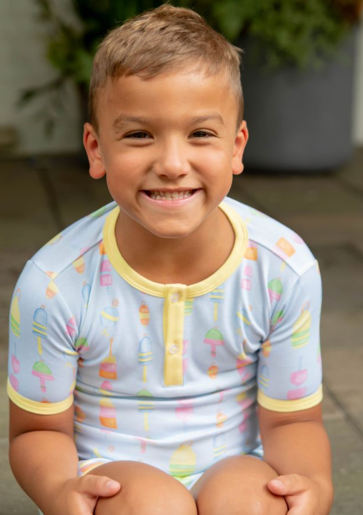 REEL Fun Knit- Boys Two Piece Short Jammies online