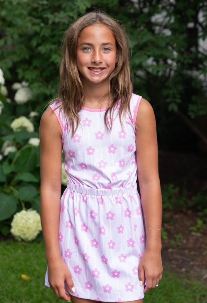 Kristin Knot Dress, Flower Power, product
