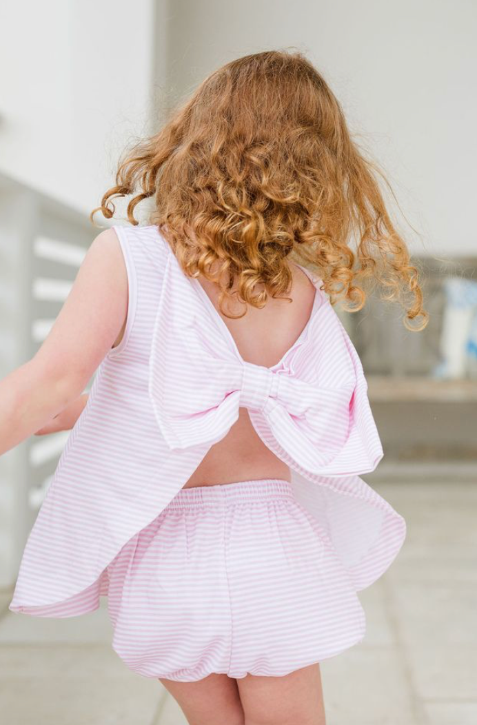 Lottie Bloomer Set Light Pink Stripe online