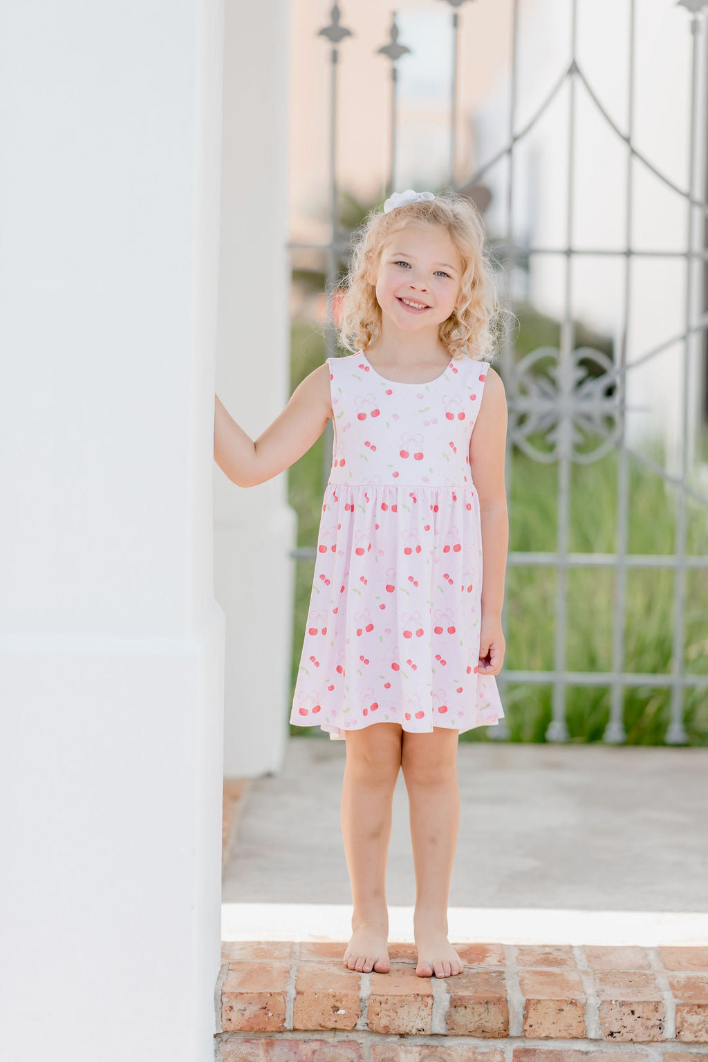 Addison Knit Dress, Cherry on Top
