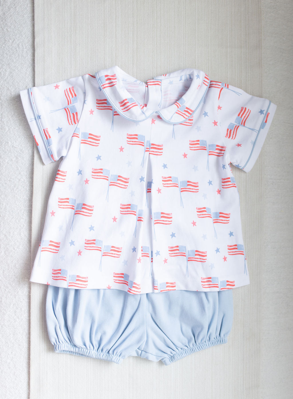 Rory Knit Diaper Set, Our Country