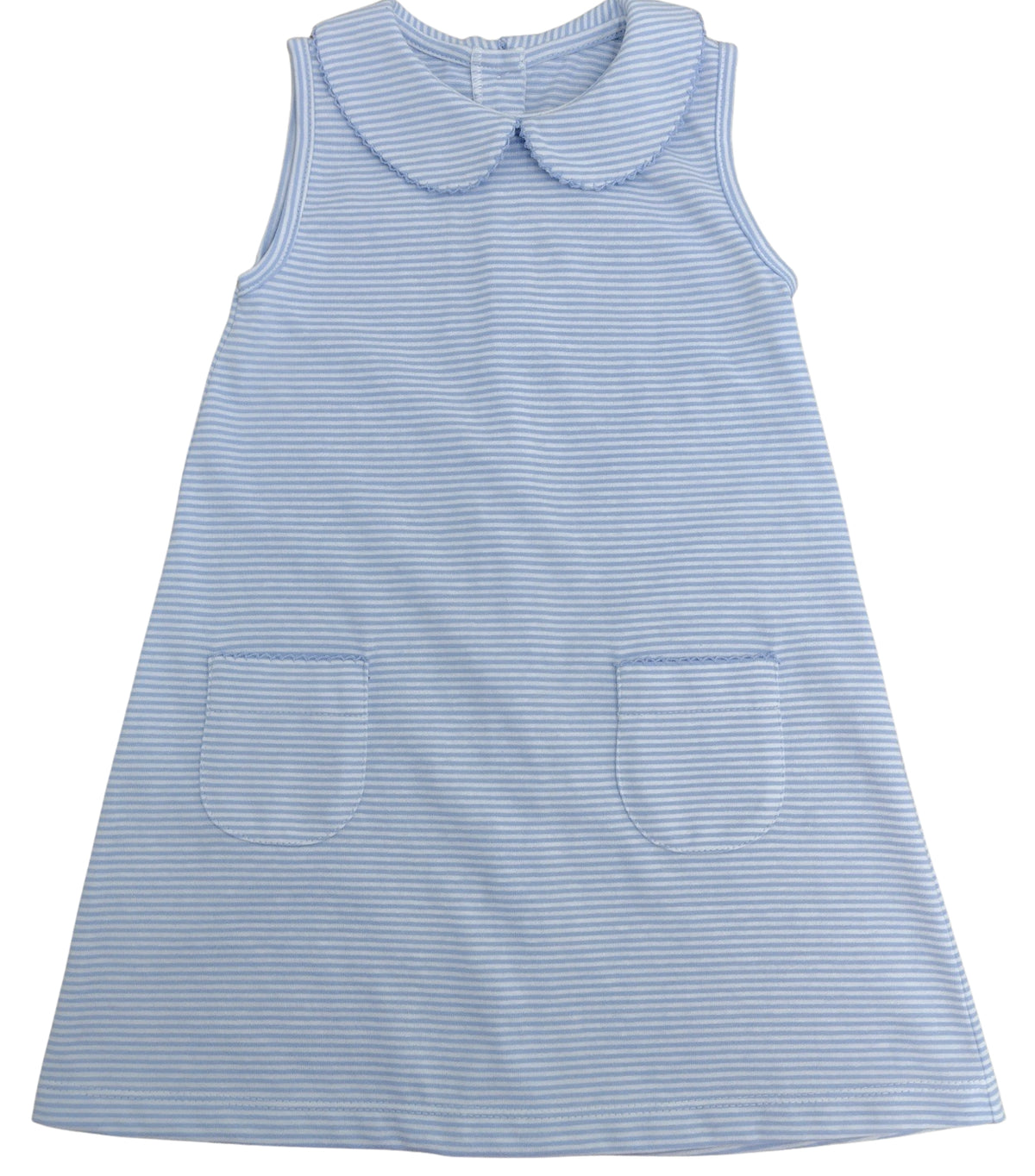 Hadley Dress, Blue Stripe