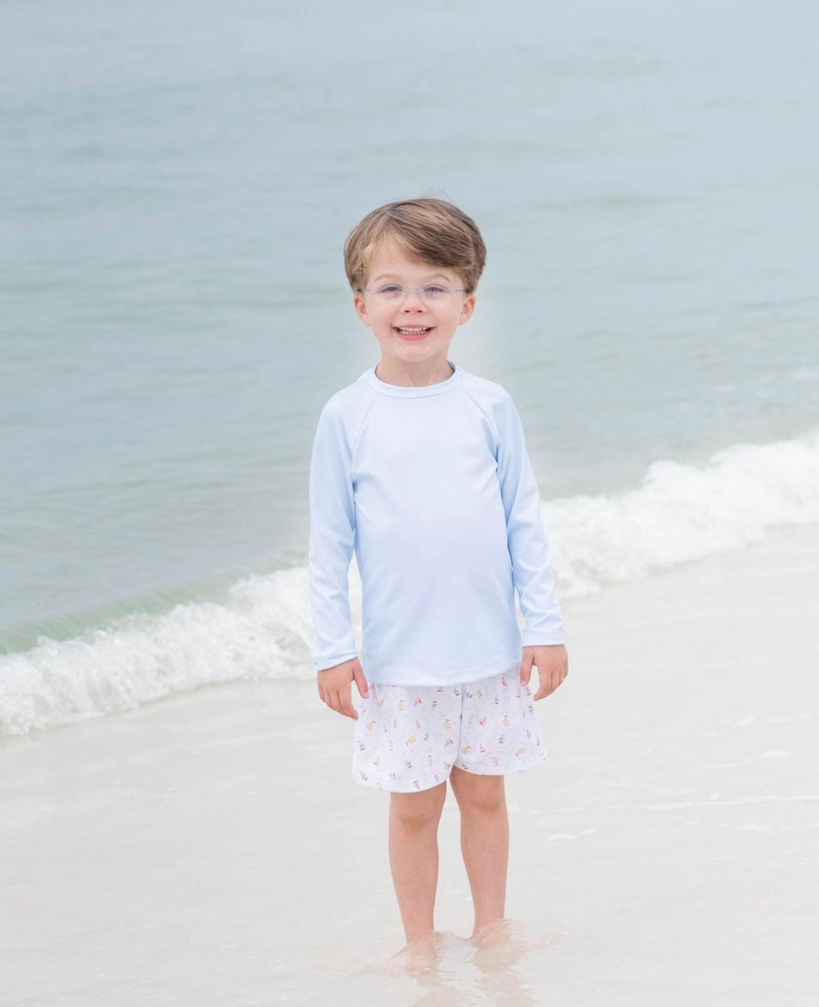 James Swim, Sailboat (Light Blue)