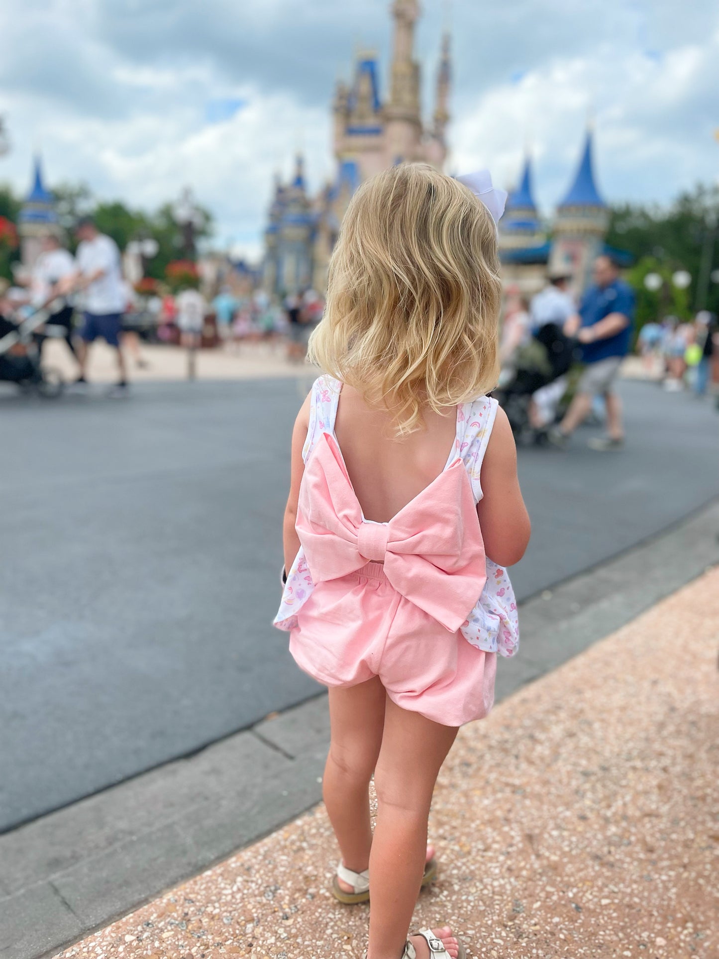 Lottie Knit Banded Short Set, Dreamers (Ready to Ship)