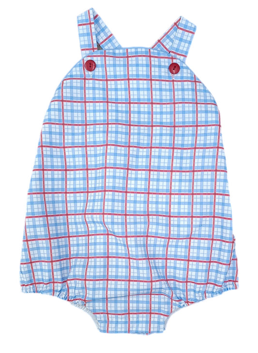 Louie Bubble, Patriotic Plaid (Ready to Ship)