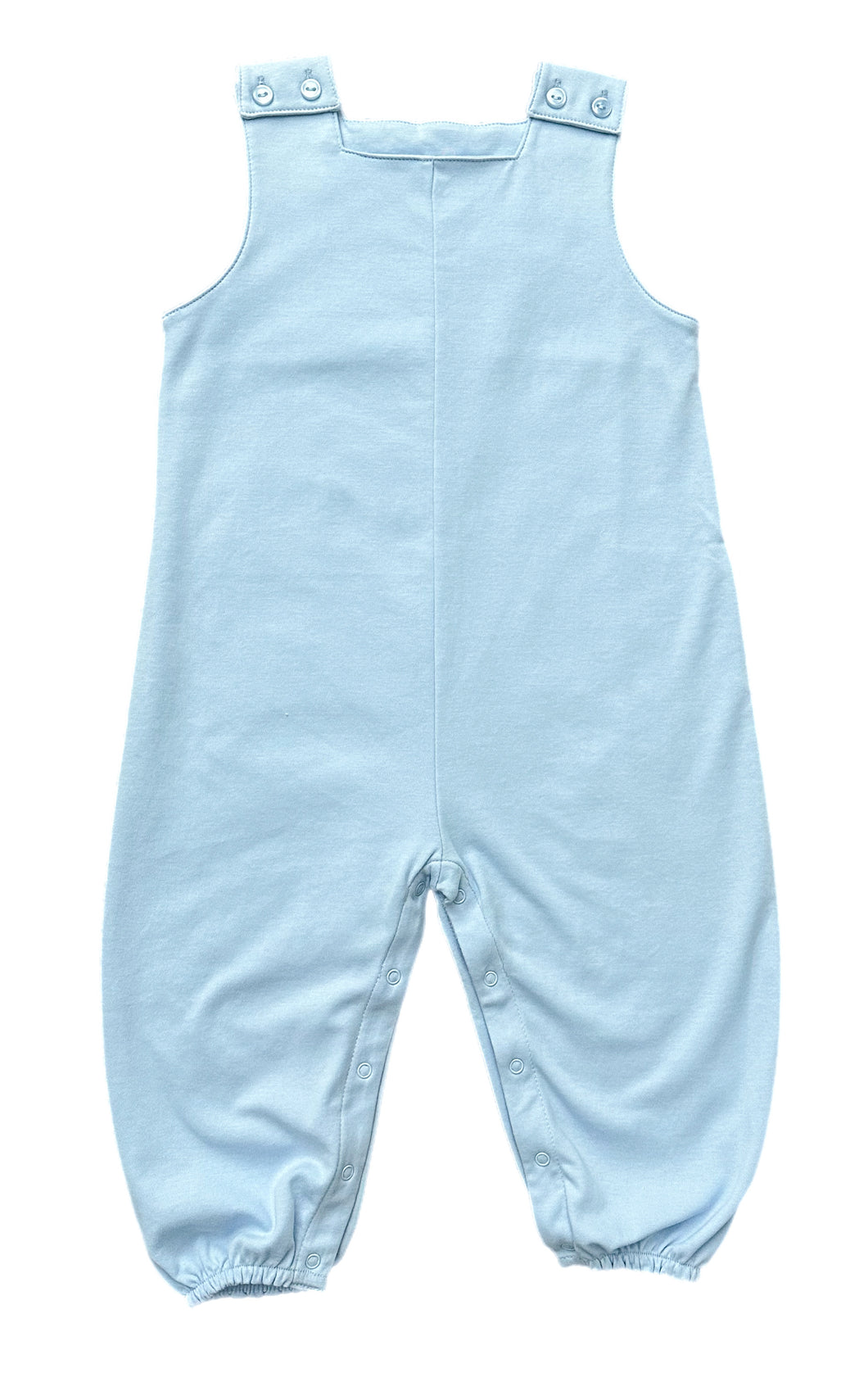 Boys Basics Knit Long Bubble, Light Blue