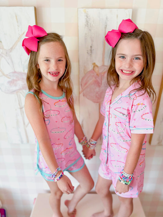Pima Tank / Lounge Set, Friendship Bracelet - BE (Ready to Ship)