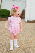 Piper Knit Bubble, Pink Pumpkins