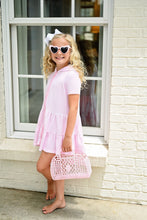 Little Girls Pink Terrycloth Coverup (Ready to Ship)