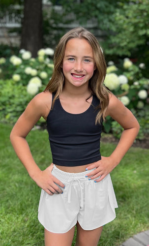 Butterfly Shorts BE, White (Ready to Ship)