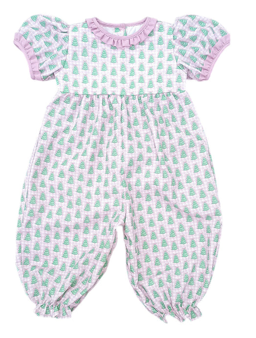 Keeley Long Bubble, Gingham Christmas Tree