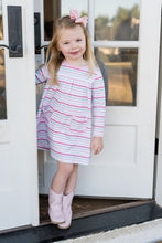 Lennon Dress, Stripe Knit