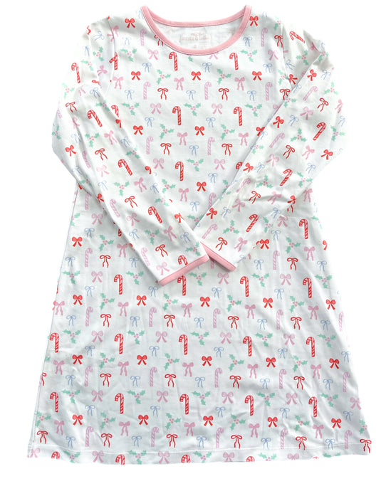 Girls Play Dress, Bows & Holly