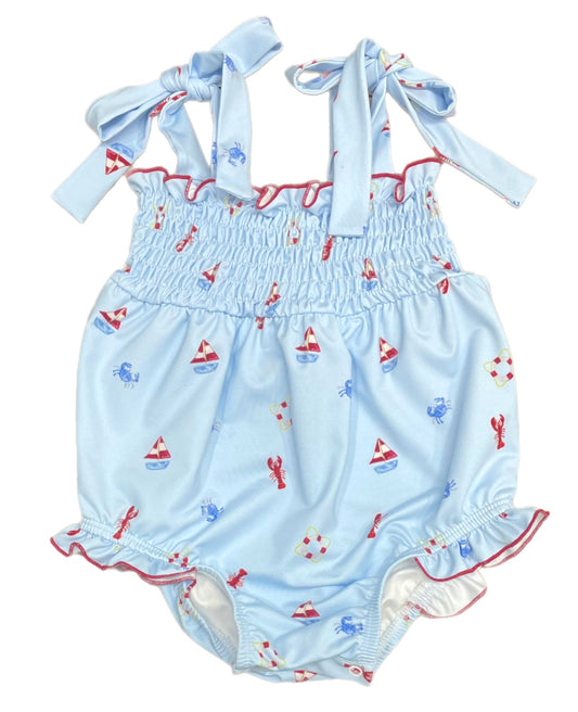 Margot One Piece Swim, Lobster