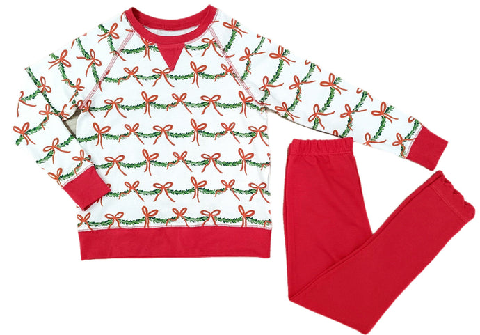 Sidney Sweatshirt, Christmas Garland