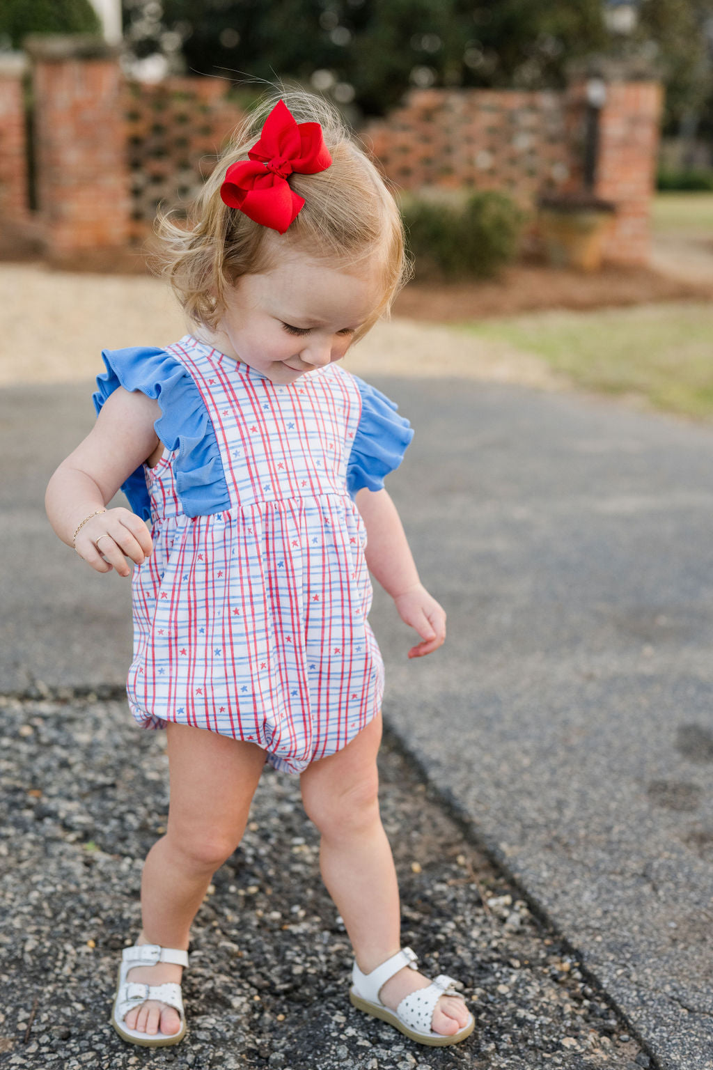 Liza Bubble, Patriotic Knit (Ready to Ship)