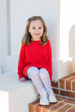 Peggie Peplum Legging Set, Full Bloom