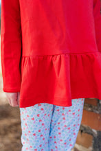 Peggie Peplum Legging Set, Full Bloom