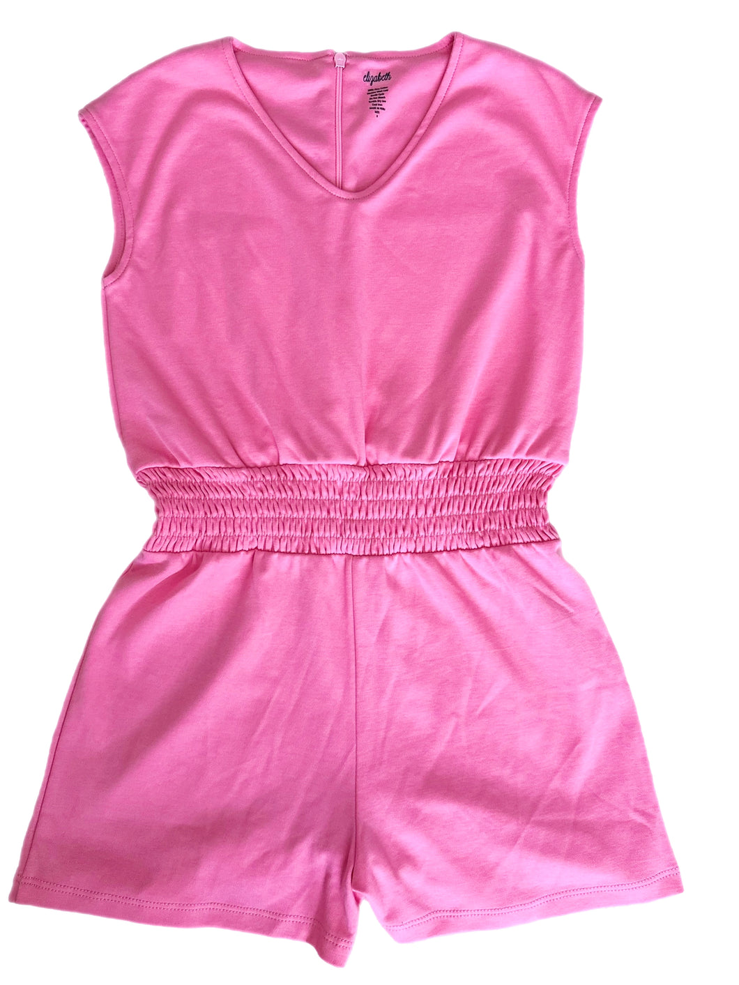 Knit Romper BE, Hot Pink (Ready to Ship)