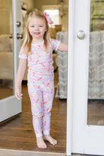 Girls Two Piece Jammies, Back to School Knit