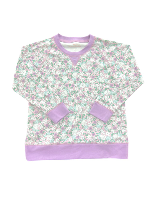 Sidney Sweatshirt - Lavender Floral