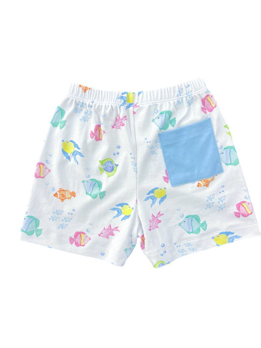 Conrad Shorts, O'Fishally Summer Knit (Ready to Ship)
