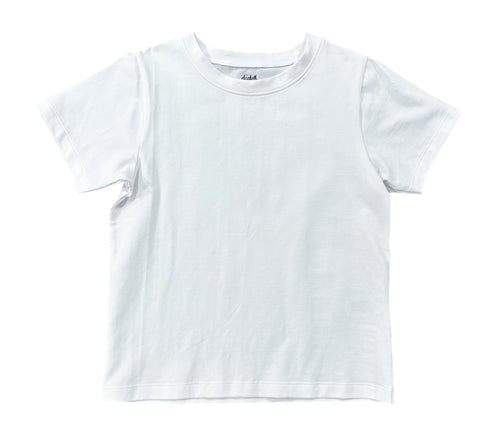 White Boxy Tee BE, Basic (Ready to Ship)