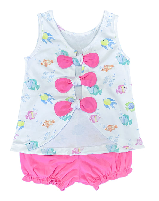 Kinley Bloomer Set, O'Fishally Summer Knit (Ready to Ship)