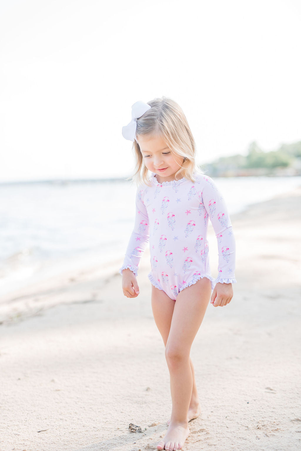 Leighton Rash Guard Swim, Jellyfish