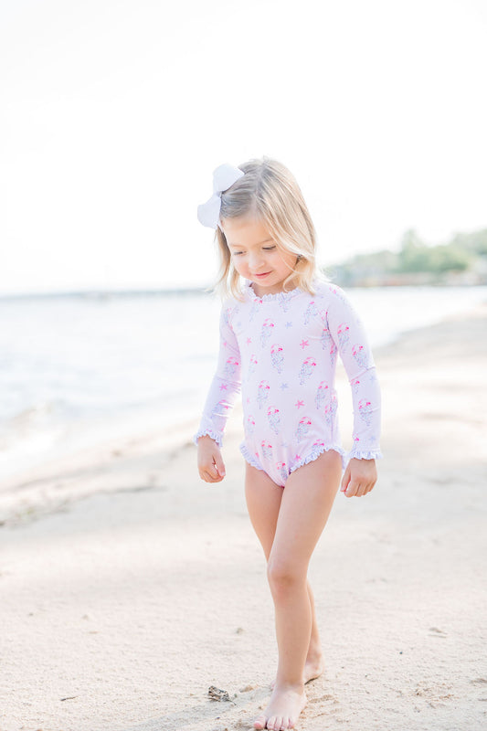 Leighton Rash Guard Swim, Jellyfish