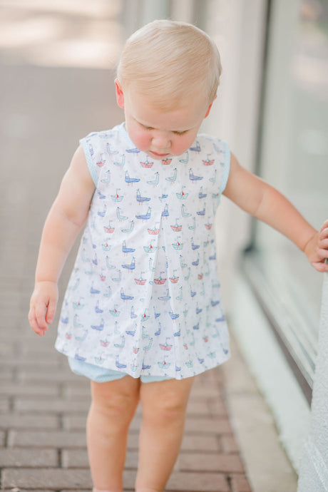 Rory Diaper Set, Boats and Birds