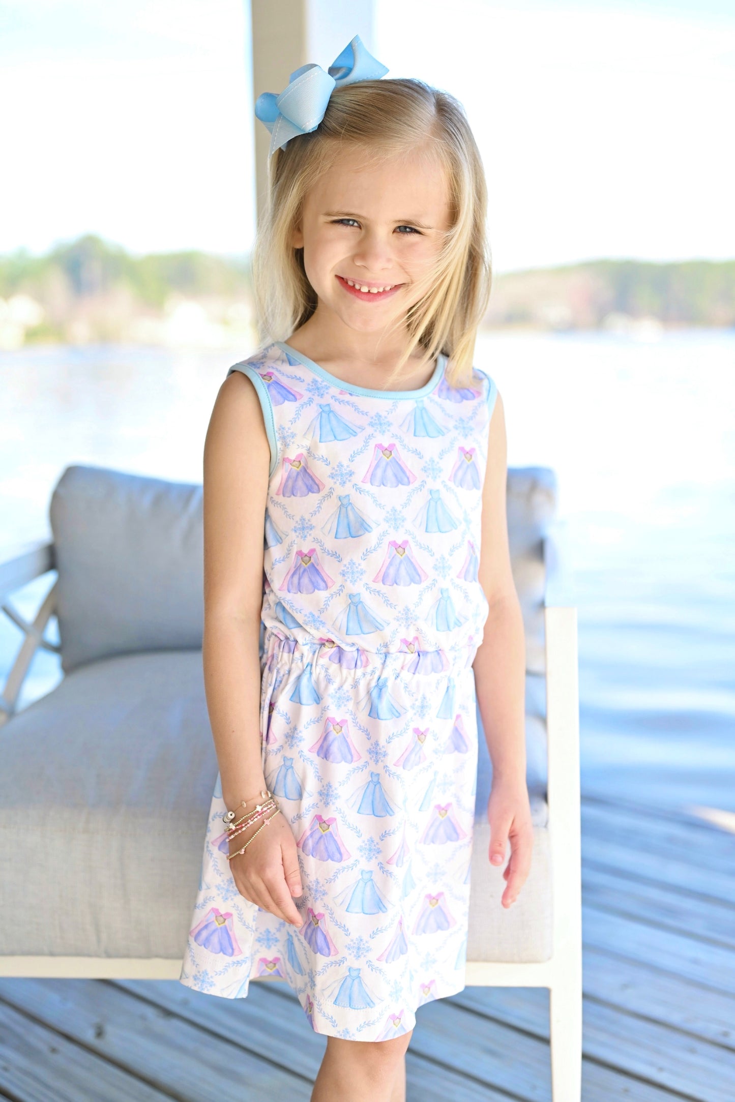 Kristin Knot Dress Knit, Let it Go, Dreamers Collection