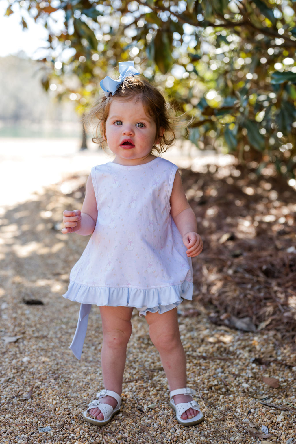 Hoppity Bunny Mae Swing Bloomer Set