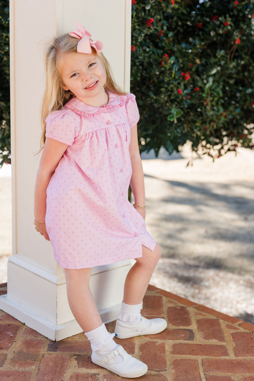 Sweetheart Whitley Woven Dress