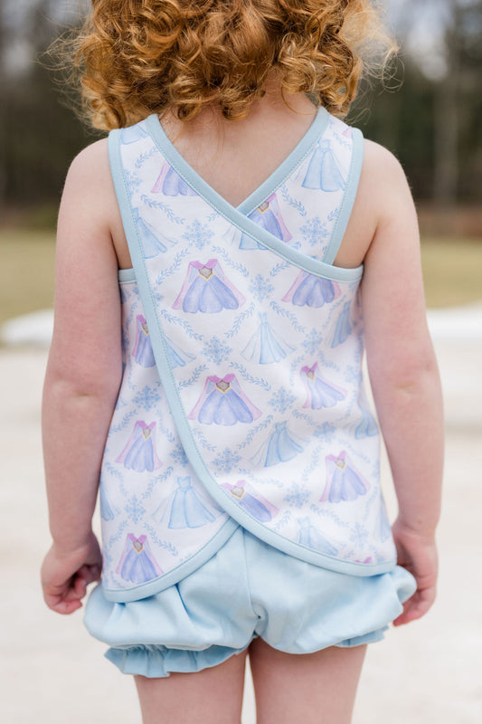 Sammy Knit Bloomer/Banded Short Set, Let it Go, Dreamers Collection