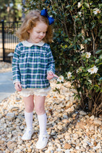 Sally Bloomer Set, Kelly Green Plaid