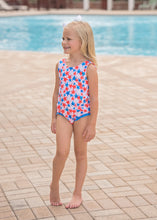 Lottie One Piece Swim, Patriotic Stars (Ready to Ship)