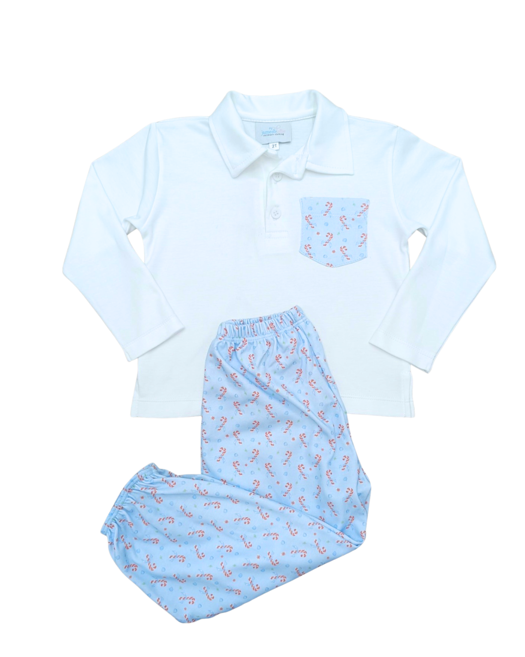 Candy Cane Carter Pant Set