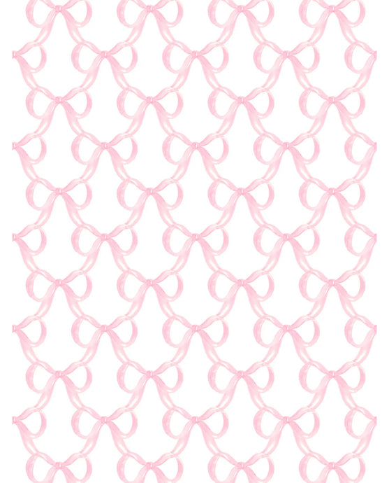 Light Pink Bows - Button Up Lounge Set BE