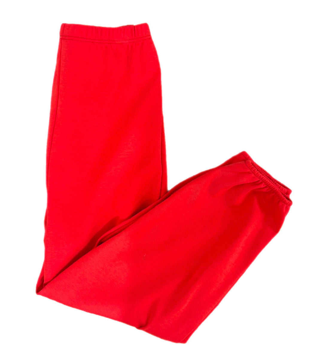 Boys Basics Benjamin Bubble Pants, Red